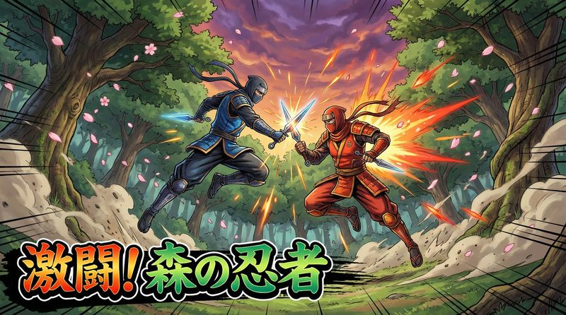 麻豆视频原创动作视频 - 忍者森林激战